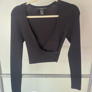 Forever 21 low cut long sleeve